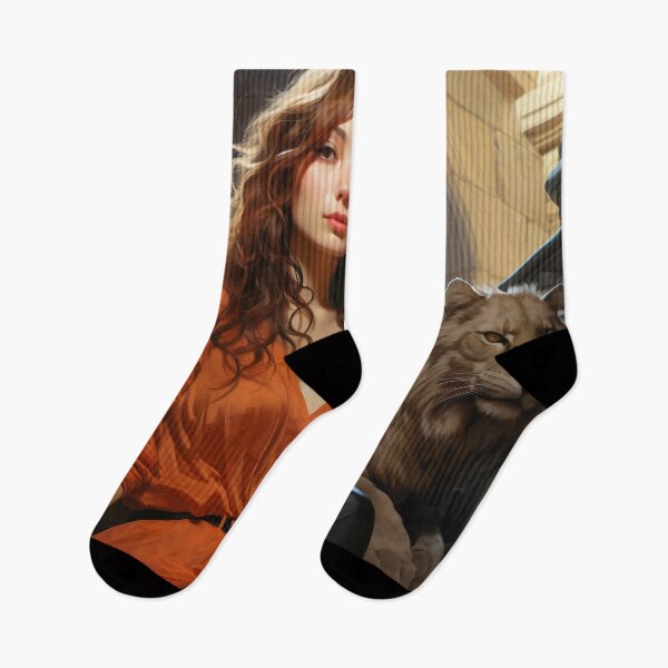 Item preview, Amber Twilight: A Portrait of Elegance in the Old City designed and sold by oanaunciuleanu.