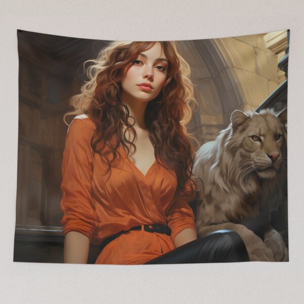 Item preview, Amber Twilight: A Portrait of Elegance in the Old City designed and sold by oanaunciuleanu.