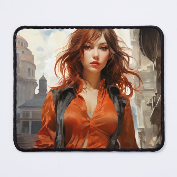Item preview, Amber Twilight: A Portrait of Elegance in the Old City designed and sold by oanaunciuleanu.