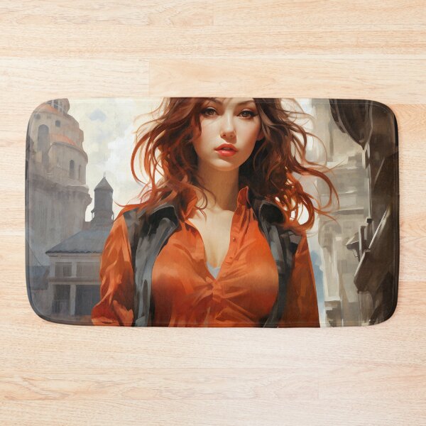 Item preview, Amber Twilight: A Portrait of Elegance in the Old City designed and sold by oanaunciuleanu.