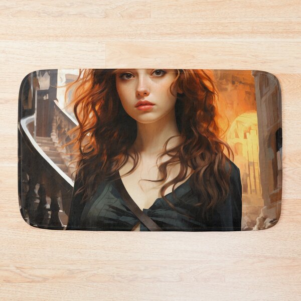 Item preview, Amber Twilight: A Portrait of Elegance in the Old City designed and sold by oanaunciuleanu.