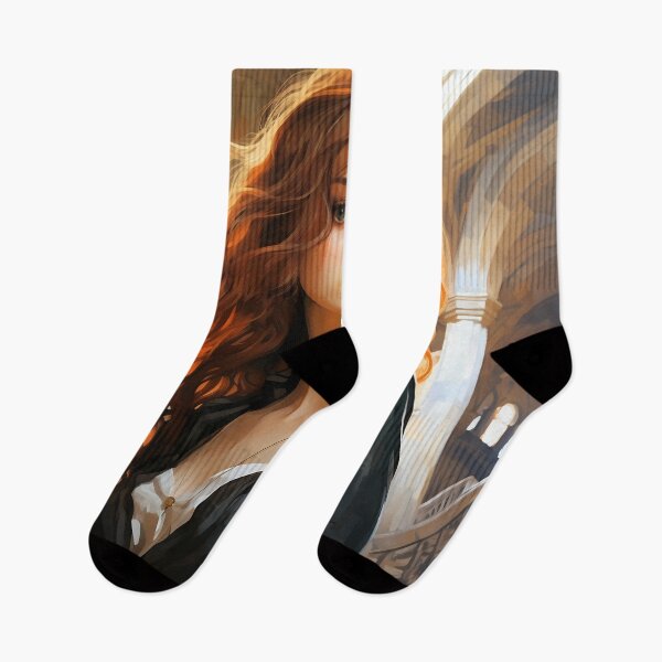 Item preview, Amber Twilight: A Portrait of Elegance in the Old City designed and sold by oanaunciuleanu.