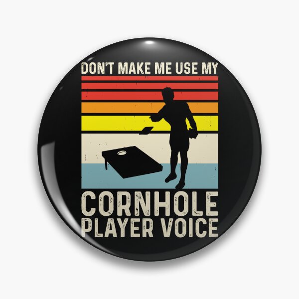 Item preview, Don't Make Me Use My Cornhole Player Voice Retro Design - Baggo Team Bean Bag Toss Game - Funny Cornhole Player Vintage designed and sold by naworas.