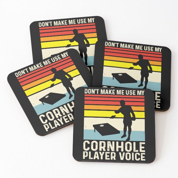 Item preview, Don't Make Me Use My Cornhole Player Voice Retro Design - Baggo Team Bean Bag Toss Game - Funny Cornhole Player Vintage designed and sold by naworas.