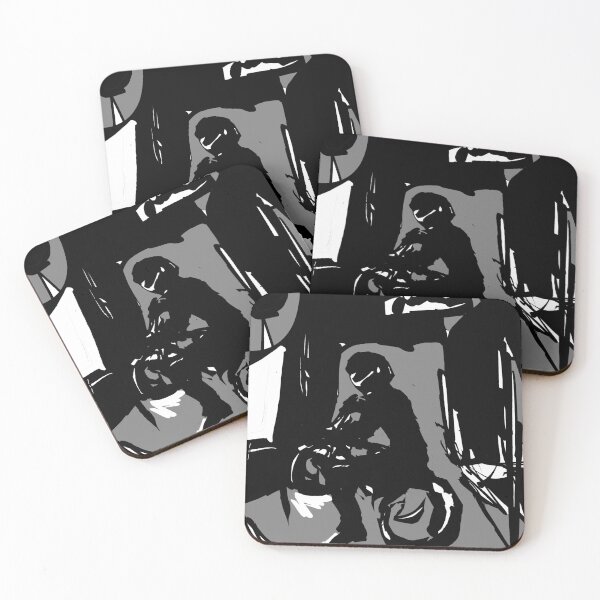 Item preview, Abstract Motorcycle Figure designed and sold by abbruthart.