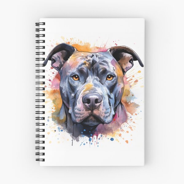 Item preview, Pintura al agua Amstaff Lover de belleza designed and sold by SmileshareShop.