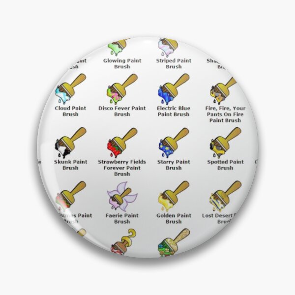 Item preview, Neopian Paintbrushes designed and sold by sosarah.