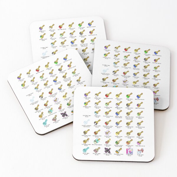 Item preview, Neopian Paintbrushes designed and sold by sosarah.