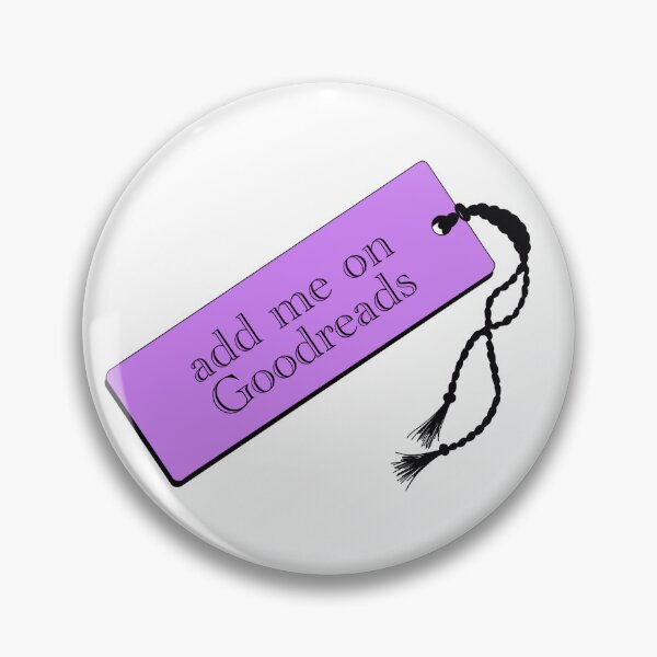 Item preview, Add Me on Goodreads Bookmark Purple designed and sold by tabitha-springg.