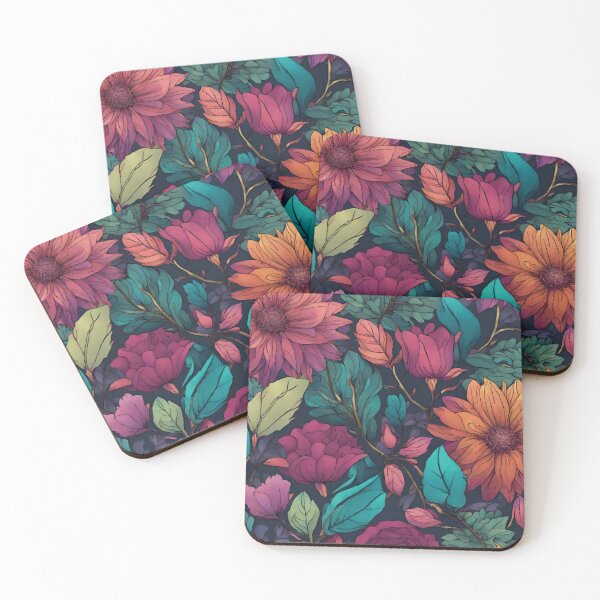 Item preview, Flores en tono joya. designed and sold by AlteredNature.