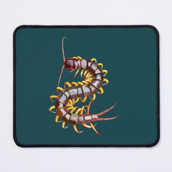 Item preview, G is for Giant Centipede,Giant Centipede Illustration – Striking Invertebrate Art for Nature and Wildlife Lovers designed and sold by PrettylittlepastelUk.