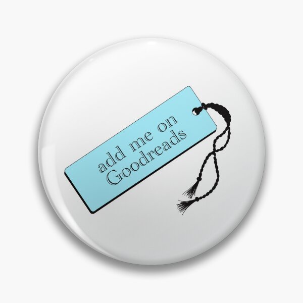 Item preview, Add Me on Goodreads Bookmark Blue designed and sold by tabitha-springg.