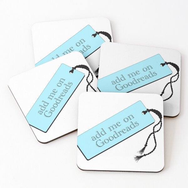 Item preview, Add Me on Goodreads Bookmark Blue designed and sold by tabitha-springg.