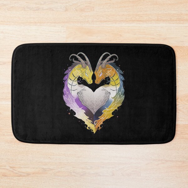 Item preview, Nonbinary Aroace Dragons LGBT Pride Flag designed and sold by Clara Hollins.