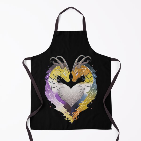 Item preview, Nonbinary Aroace Dragons LGBT Pride Flag designed and sold by Clara Hollins.