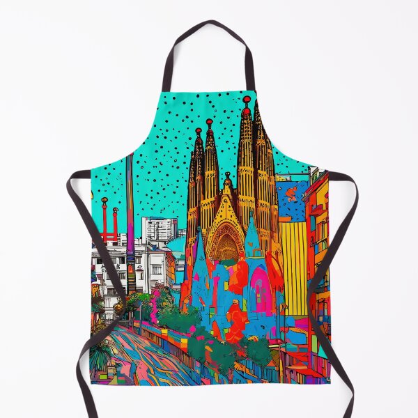 Item preview, Vibrant Barcelona: A Pop Art Celebration designed and sold by blackink-design.