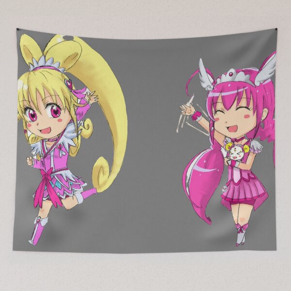 Item preview,  Dokidoki! Precure, Smile Precure!, Precure All Stars, Hoshizora Miyuki, Cure Heart, Aida Mana, Charles (Dokidoki! Precure), Cure Happy, designed and sold by AbominationShop.