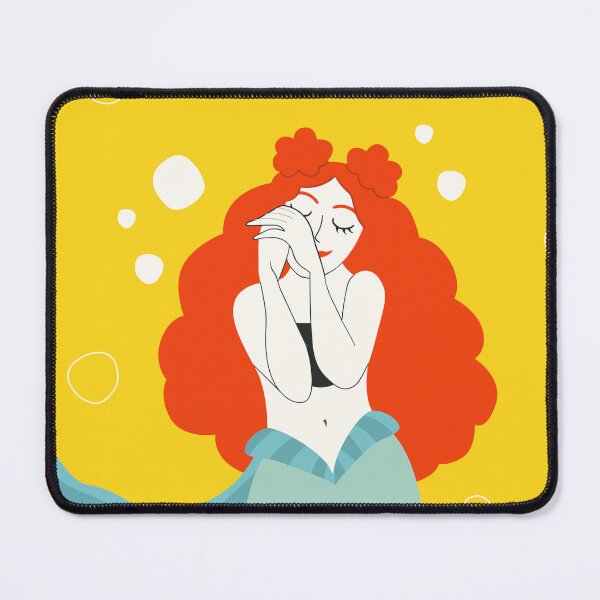 Item preview, I'm done adulting, let's be mermaids (yellow) designed and sold by amarilla88.