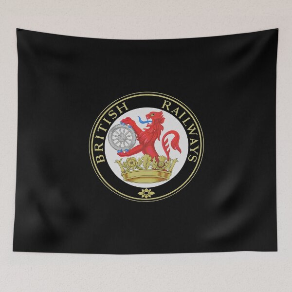 Artikelvorschau, Vintage British Rail Logo „Frettchen und Dartscheibe“ entworfen und verkauft von Random Railways.