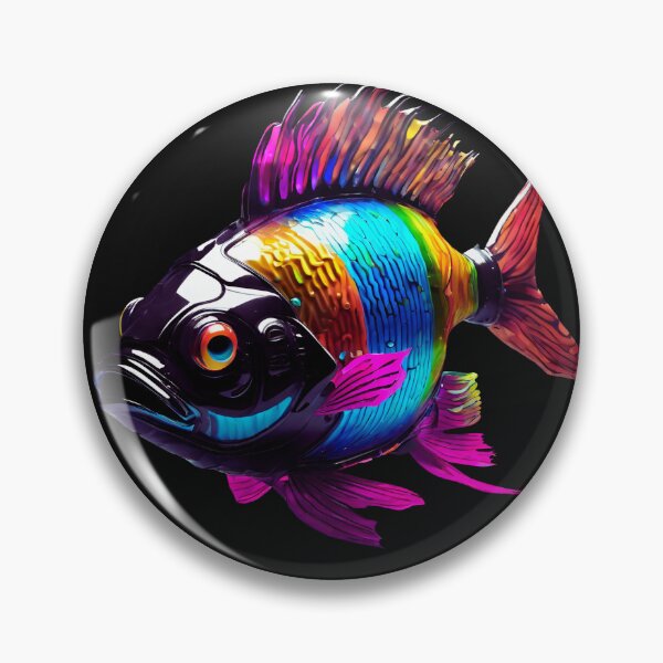 Item preview, Fish! Cyberpunk Beautiful palette of colors, veiled fins. designed and sold by Aquillashop.