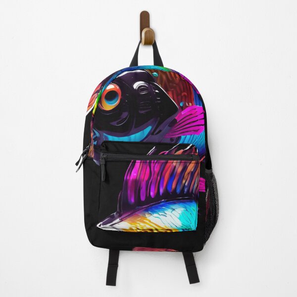Item preview, Fish! Cyberpunk Beautiful palette of colors, veiled fins. designed and sold by Aquillashop.