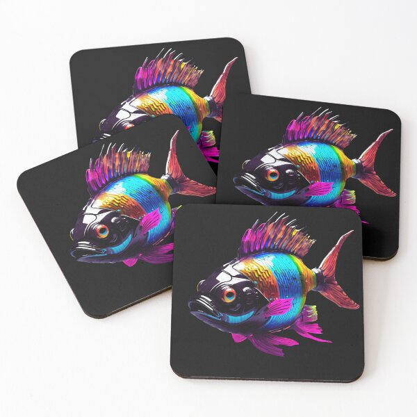 Item preview, Fish! Cyberpunk Beautiful palette of colors, veiled fins. designed and sold by Aquillashop.