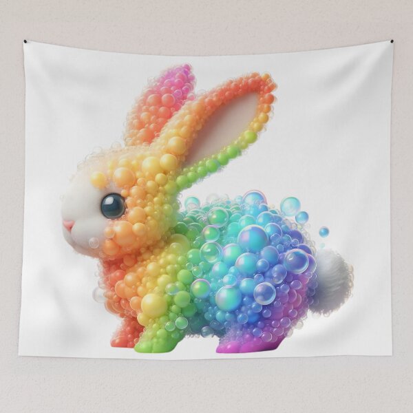Item preview, Bubble bunny designed and sold by AI-Only Creations.