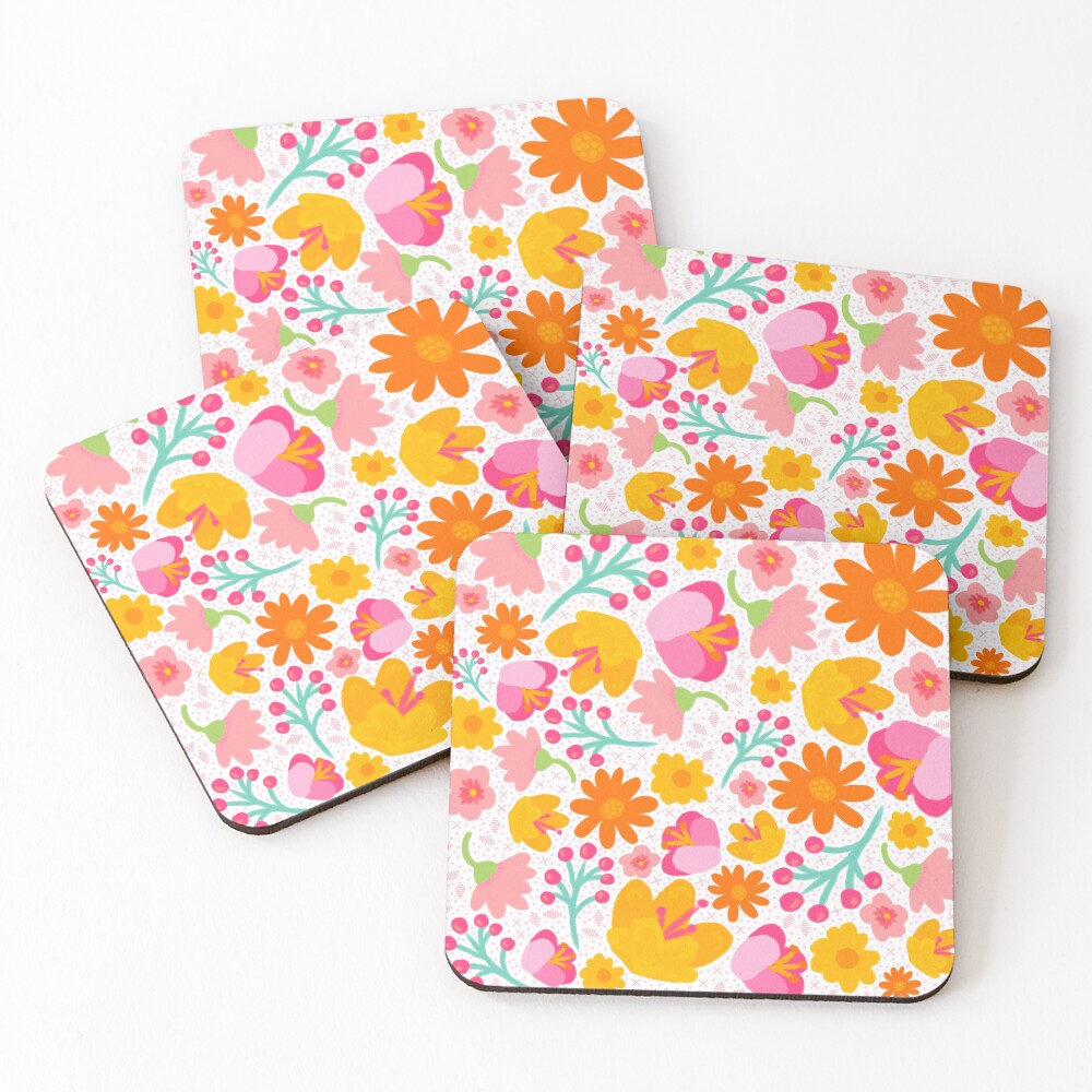 Item preview, Coasters (Set of 4) designed and sold by RubyRushCreate.