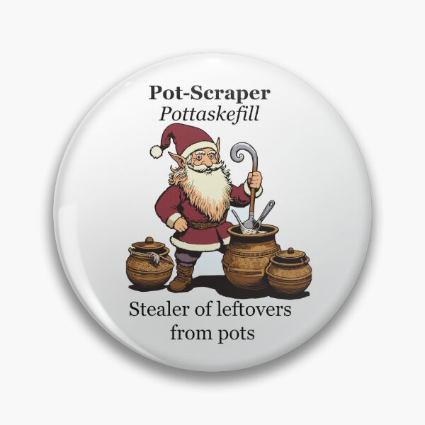 Item preview, The Yule Lads: Pot-Scraper (Pottaskefill) designed and sold by BaldMonkDesigns.