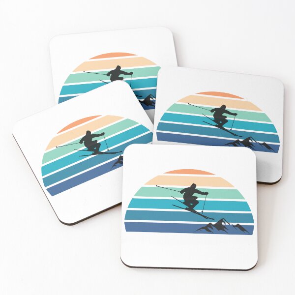 Item preview, Ski Lover Retro Design designed and sold by zaliasdesigns.