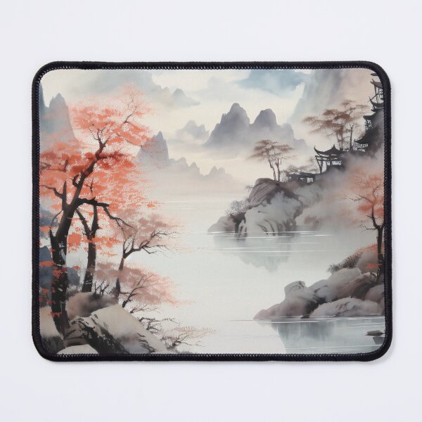 Item preview, Whimsical Landscape Oil Painting designed and sold by cetakulang.