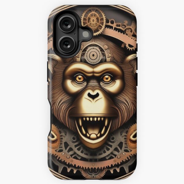 Item preview, Happy Steampunk Monkey designed and sold by ccl2023.