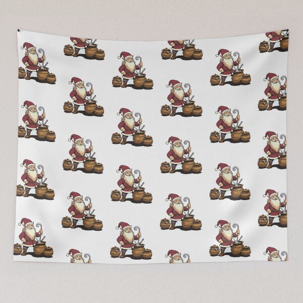 Item preview, The Yule Lads: Pot-Scraper (Pottaskefill) without text designed and sold by BaldMonkDesigns.