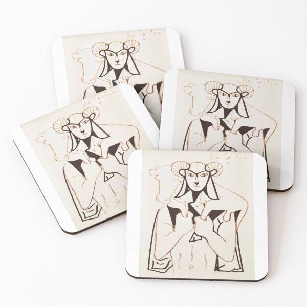 Item preview, Jean Cocteau artwork jean cocteau paintings designed and sold by Amy-Hamilton.