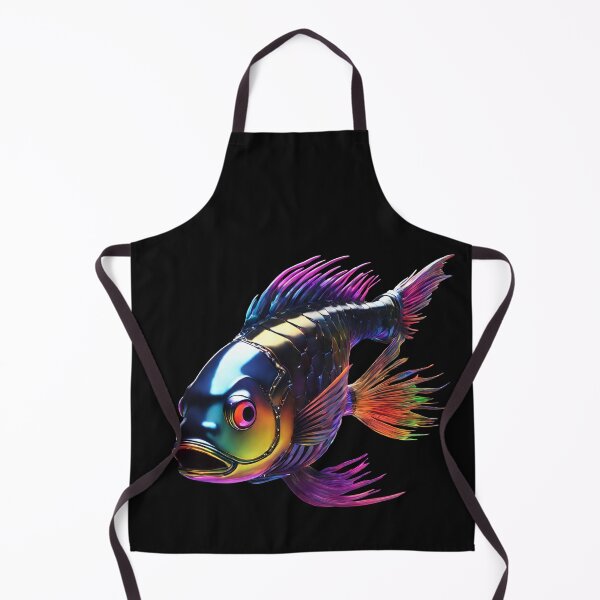 Item preview, Fish! Cyberpunk Amazing palette of colors, veiled fins. designed and sold by Aquillashop.