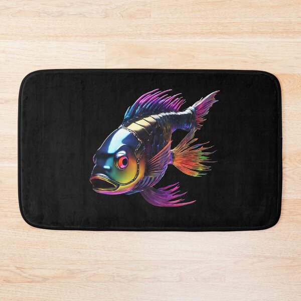 Item preview, Fish! Cyberpunk Amazing palette of colors, veiled fins. designed and sold by Aquillashop.