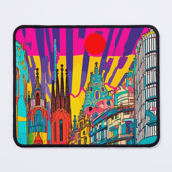 Item preview, Vibrant Barcelona II : A Pop Art Celebration designed and sold by blackink-design.