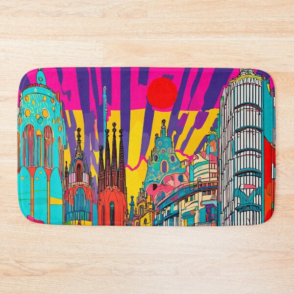 Item preview, Vibrant Barcelona II : A Pop Art Celebration designed and sold by blackink-design.