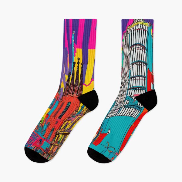 Item preview, Vibrant Barcelona II : A Pop Art Celebration designed and sold by blackink-design.