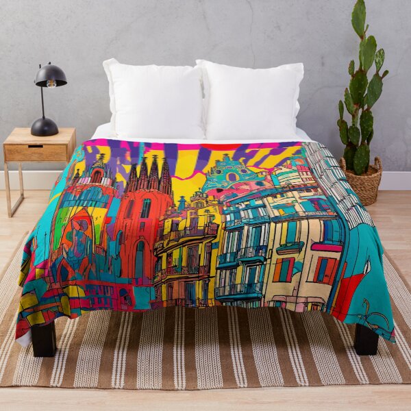 Item preview, Vibrant Barcelona II : A Pop Art Celebration designed and sold by blackink-design.