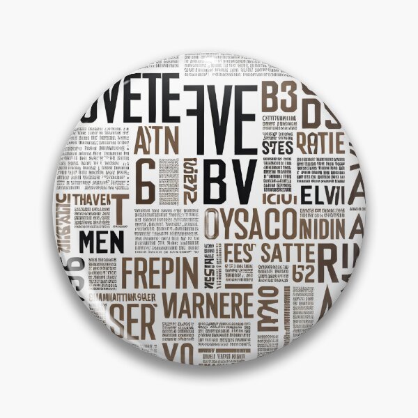 Item preview, Mixed Typefaces: Art Graphic Scattered Letters: OH NO designed and sold by KriticalDesigns.