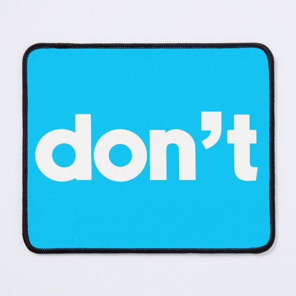Item preview, don't, just don't - WHITE designed and sold by LawTurley.
