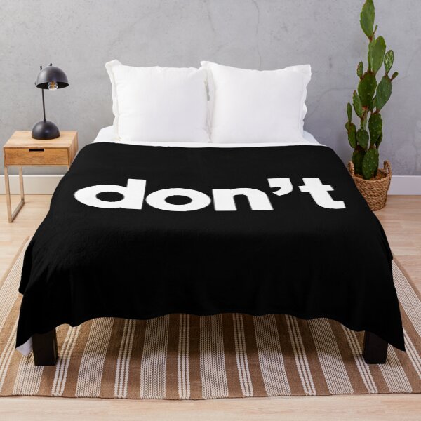 Item preview, don't, just don't - WHITE designed and sold by LawTurley.