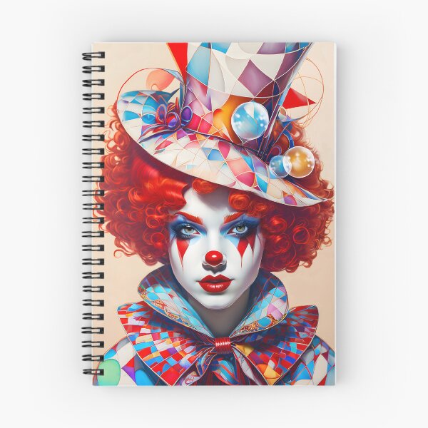 Item preview, clown woman designed and sold by Cylevieart.