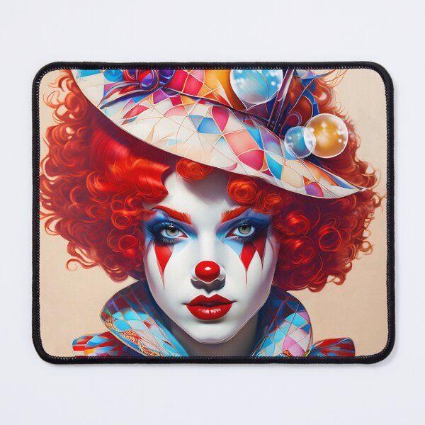 Item preview, clown woman designed and sold by Cylevieart.