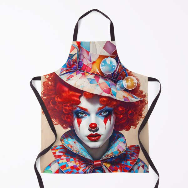 Item preview, clown woman designed and sold by Cylevieart.