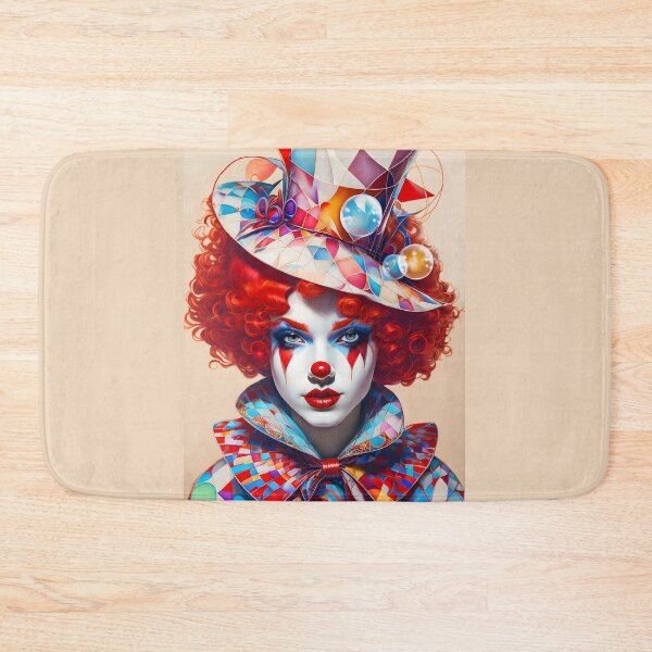 Item preview, clown woman designed and sold by Cylevieart.