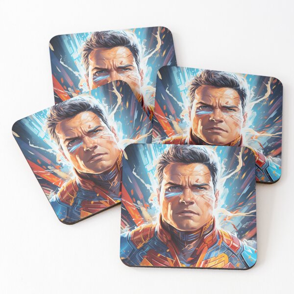 Item preview, Galactic Guardian - Superhero Valor Art Print designed and sold by SmartDesignByBB.