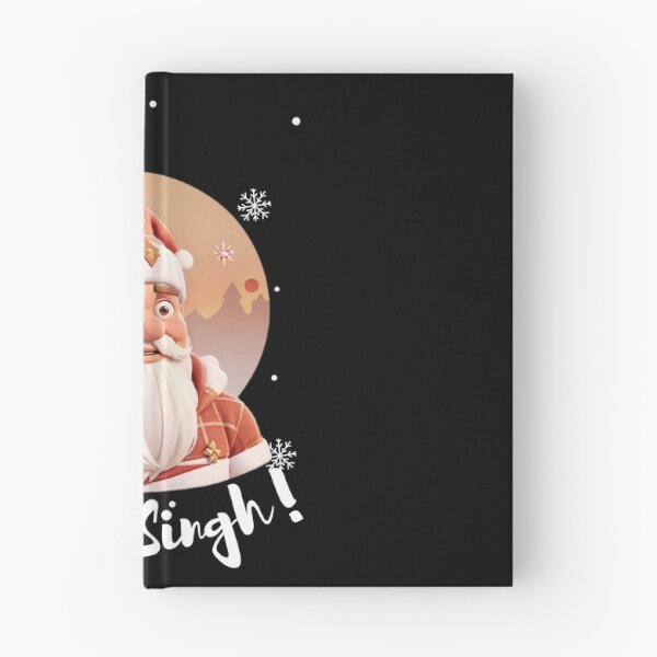 Item preview, Santa Singh 3d Cartoon Vintage Snow Sunset  designed and sold by Smix Pixels.