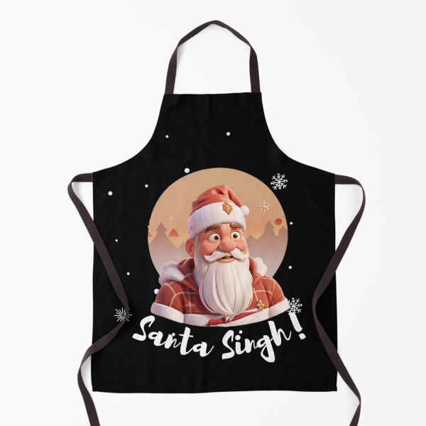 Item preview, Santa Singh 3d Cartoon Vintage Snow Sunset designed and sold by Smix Pixels.